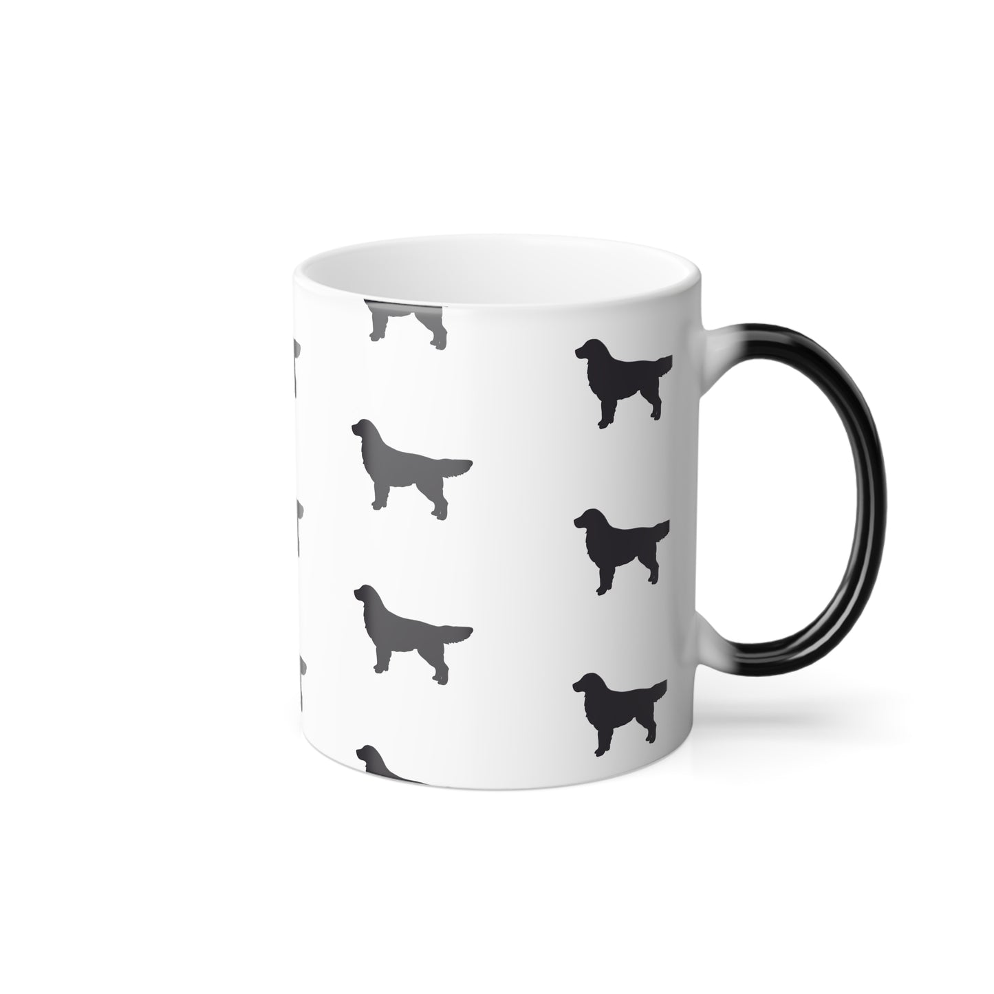 Golden Silhouette Color Changing Mug