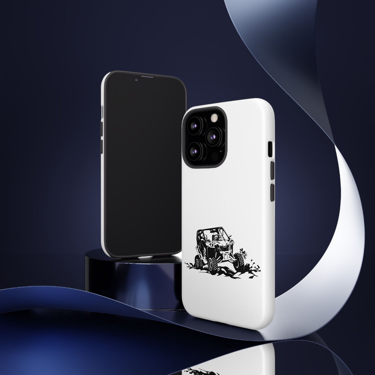 Slingin' Mud Side By Side iPhone Case