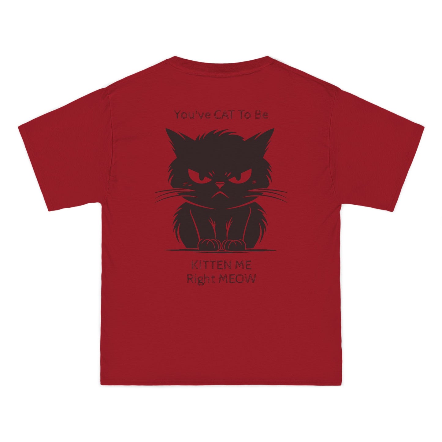 Kitten Me Men's Short-Sleeve Crewneck Tee
