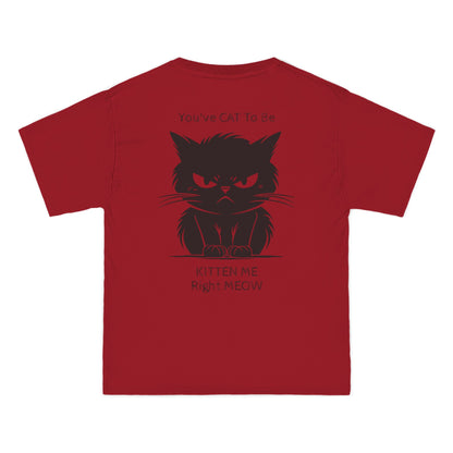 Kitten Me Men's Short-Sleeve Crewneck Tee