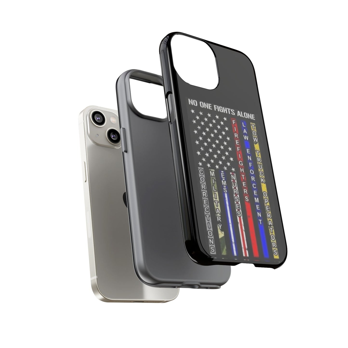 No One Fights Alone iPhone Case