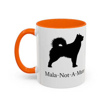 Mala-Not-A-Mute 2-Tone Coffee Mug