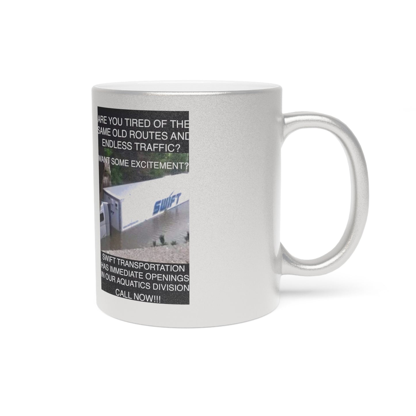 Swift Aquatics Metallic Coffee Mug