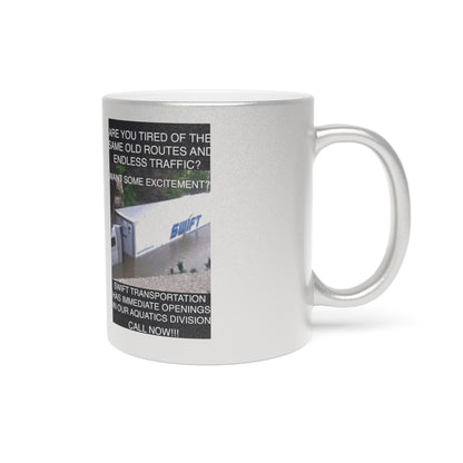 Swift Aquatics Metallic Coffee Mug