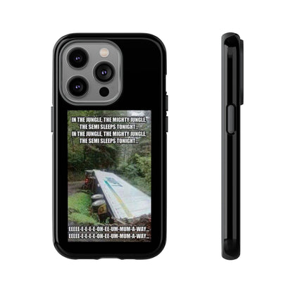 Semi Sleeps iPhone Case