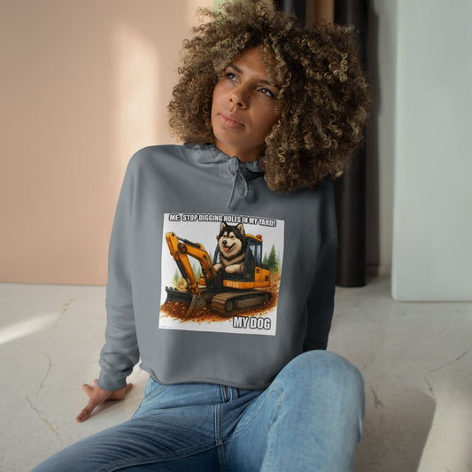 Digmaster Women's Crop Hoodie