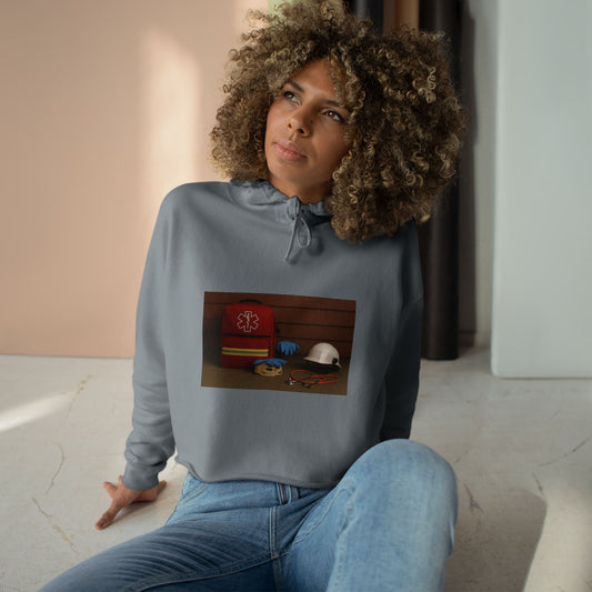EMS Appreciation Women's Crop Hoodie
