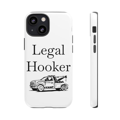 Legal H**ker Wheel Lift Tow Truck iPhone Case