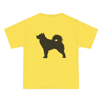 Malamute Silhouette Men's Short-Sleeve Crewneck Tee