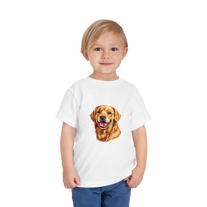 Golden Head Toddler Unisex Short Sleeve Crewneck Tee