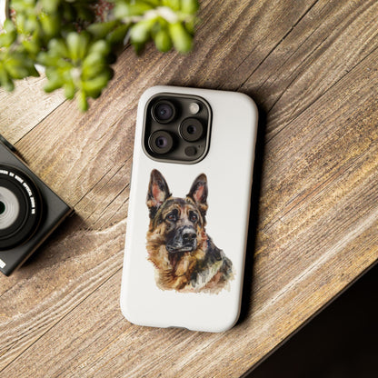 German Shepherd Head iPhone Case