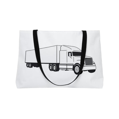 Semi Truck Weekender Tote Bag