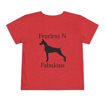 Fearless N Fabulous Toddler Unisex Short Sleeve Crewneck Tee
