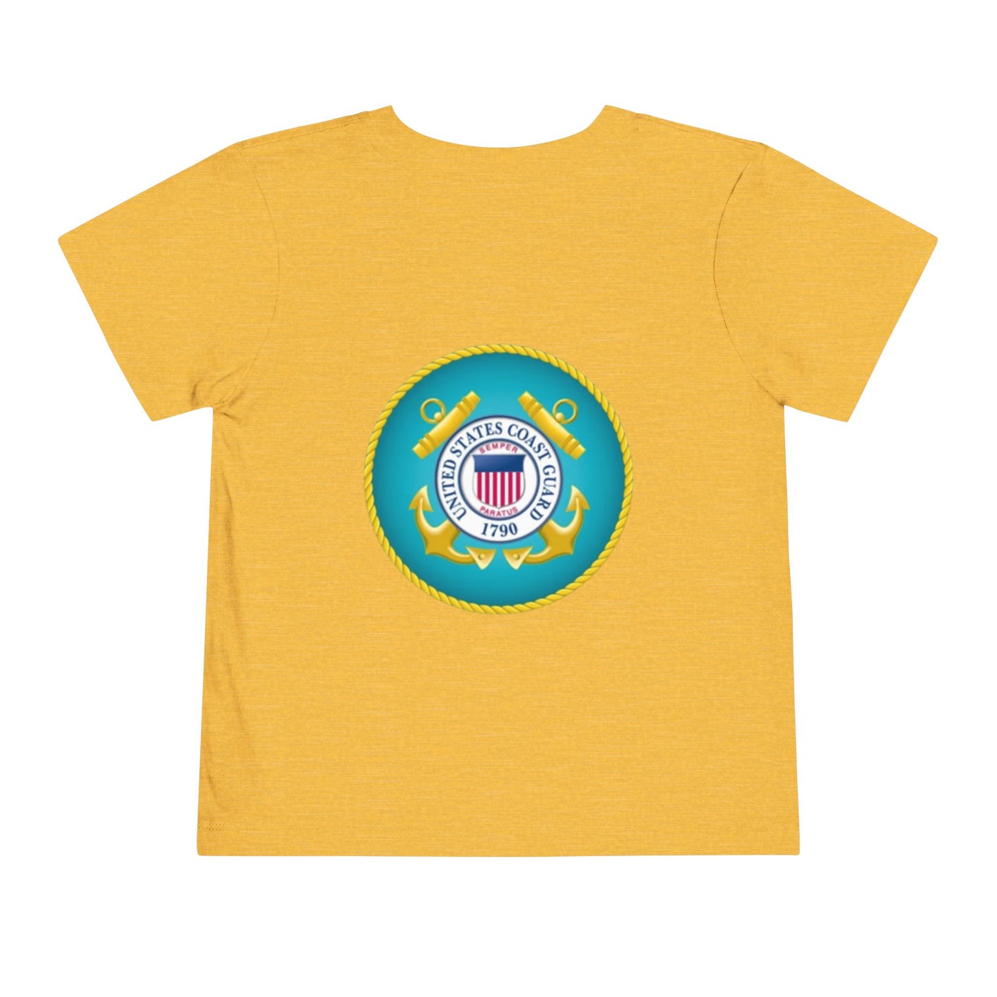 US Coast Guard Toddler Unisex Short Sleeve Crewneck Tee