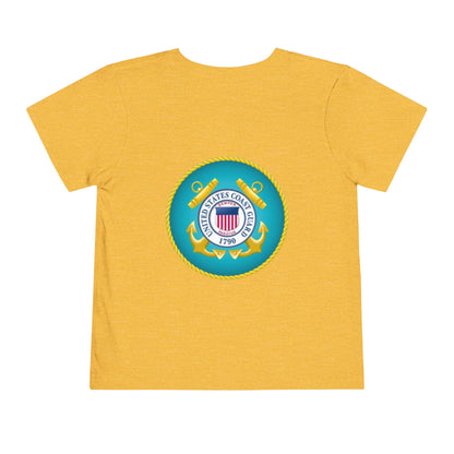 US Coast Guard Toddler Unisex Short Sleeve Crewneck Tee