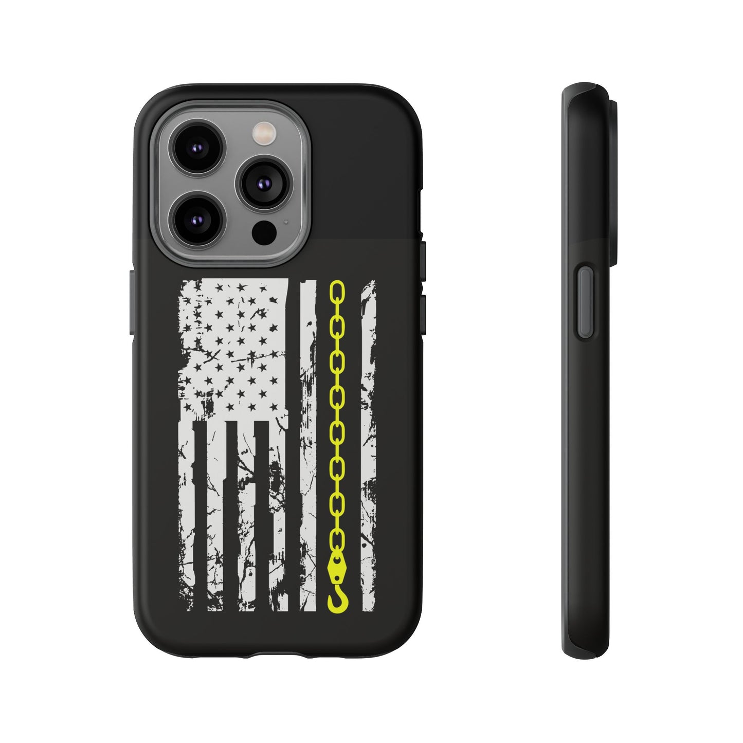 Thin Yellow Line iPhone Case
