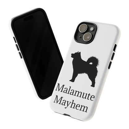 Malamute Mayhem iPhone Case