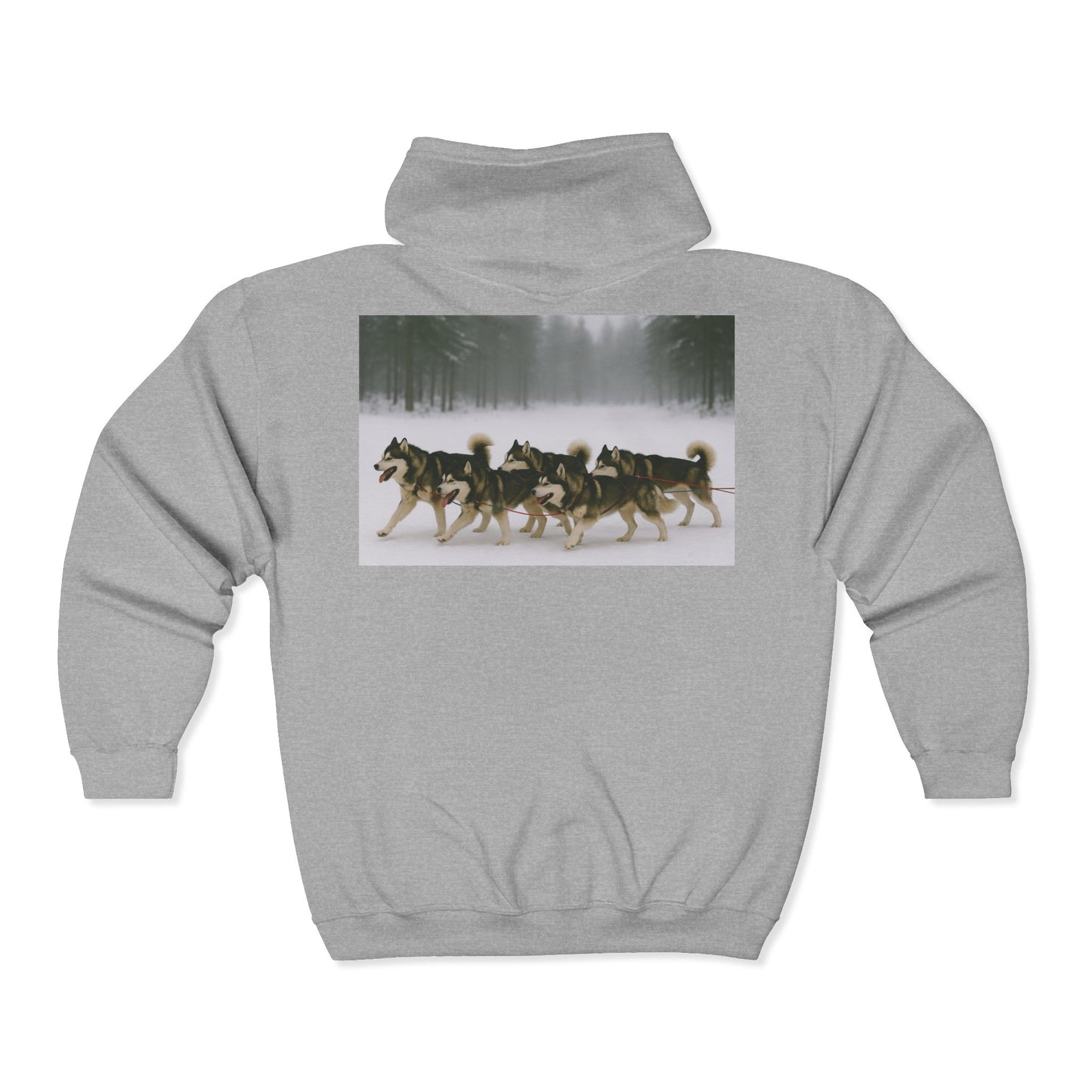 Mush On Unisex Full Zip Hoodie