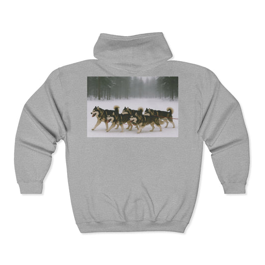 Mush On Unisex Full Zip Hoodie