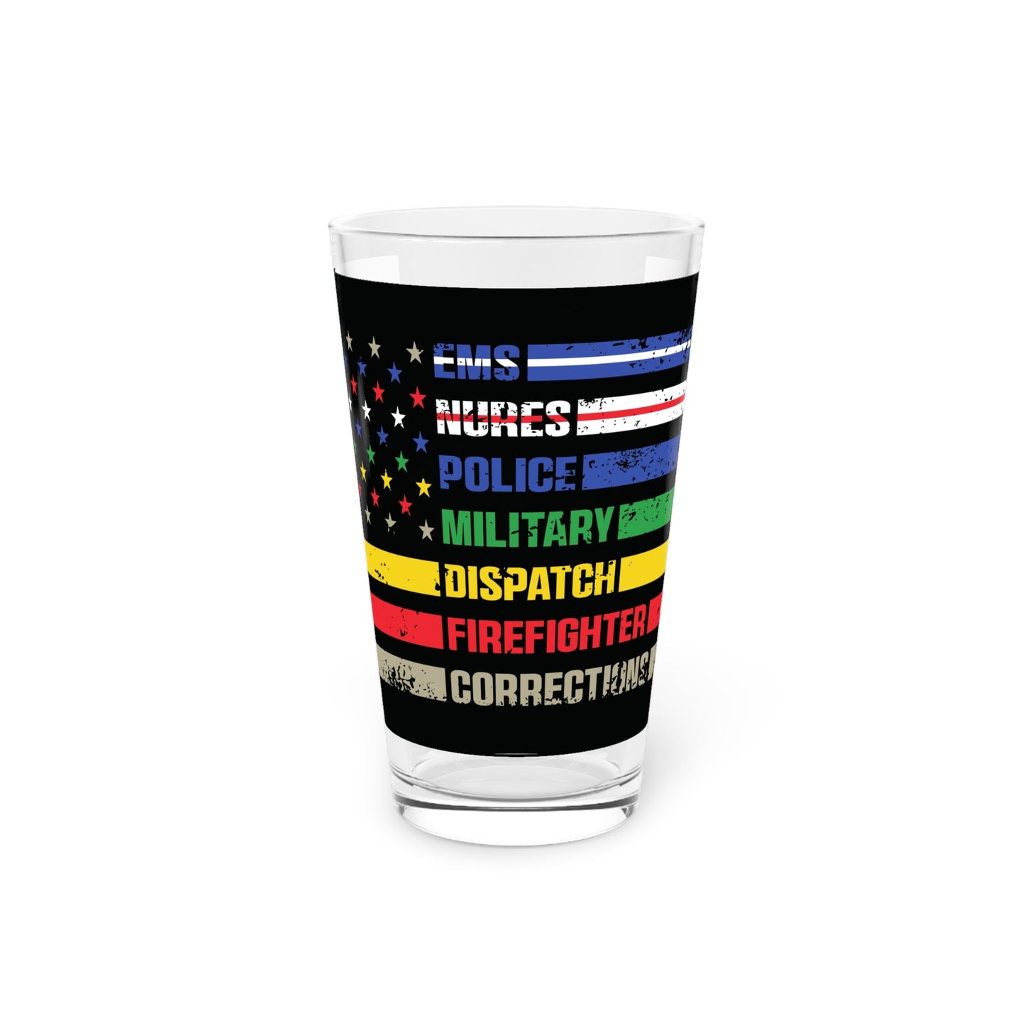 First Responder Drinking Glass