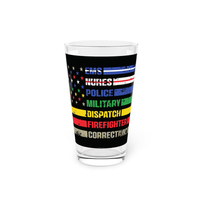 First Responder Drinking Glass