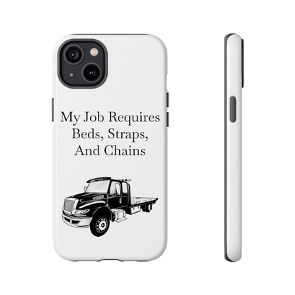 Beds, Straps, And Chains iPhone Case