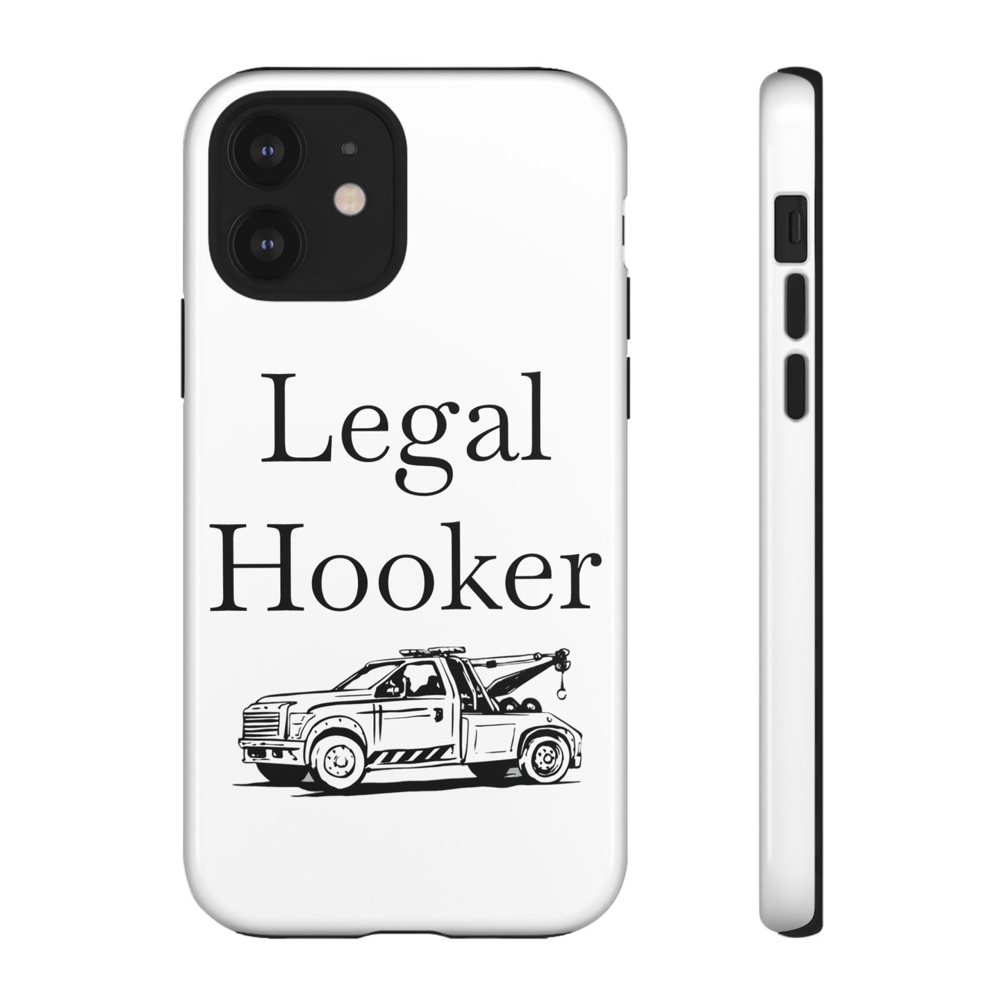 Legal H**ker Wheel Lift Tow Truck iPhone Case