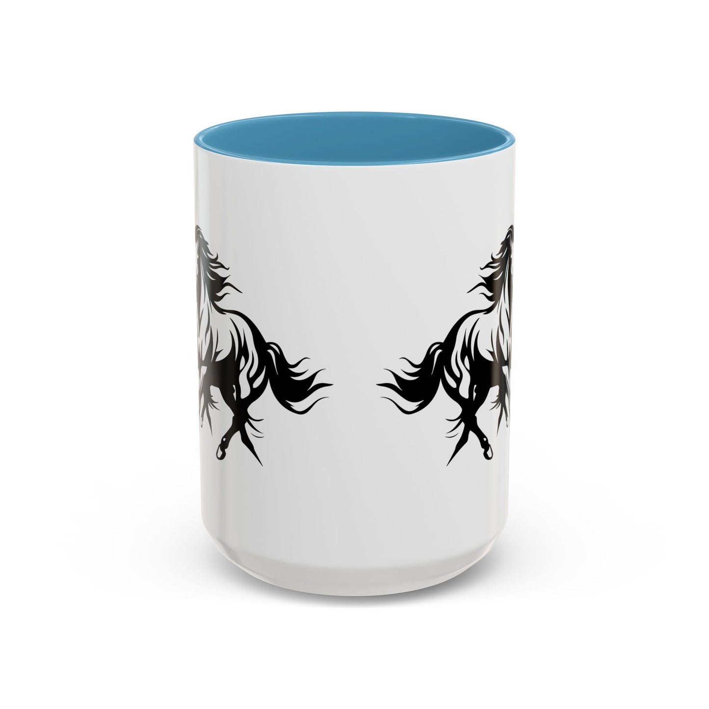 Horsin' Around 2-Tone Coffee Mug