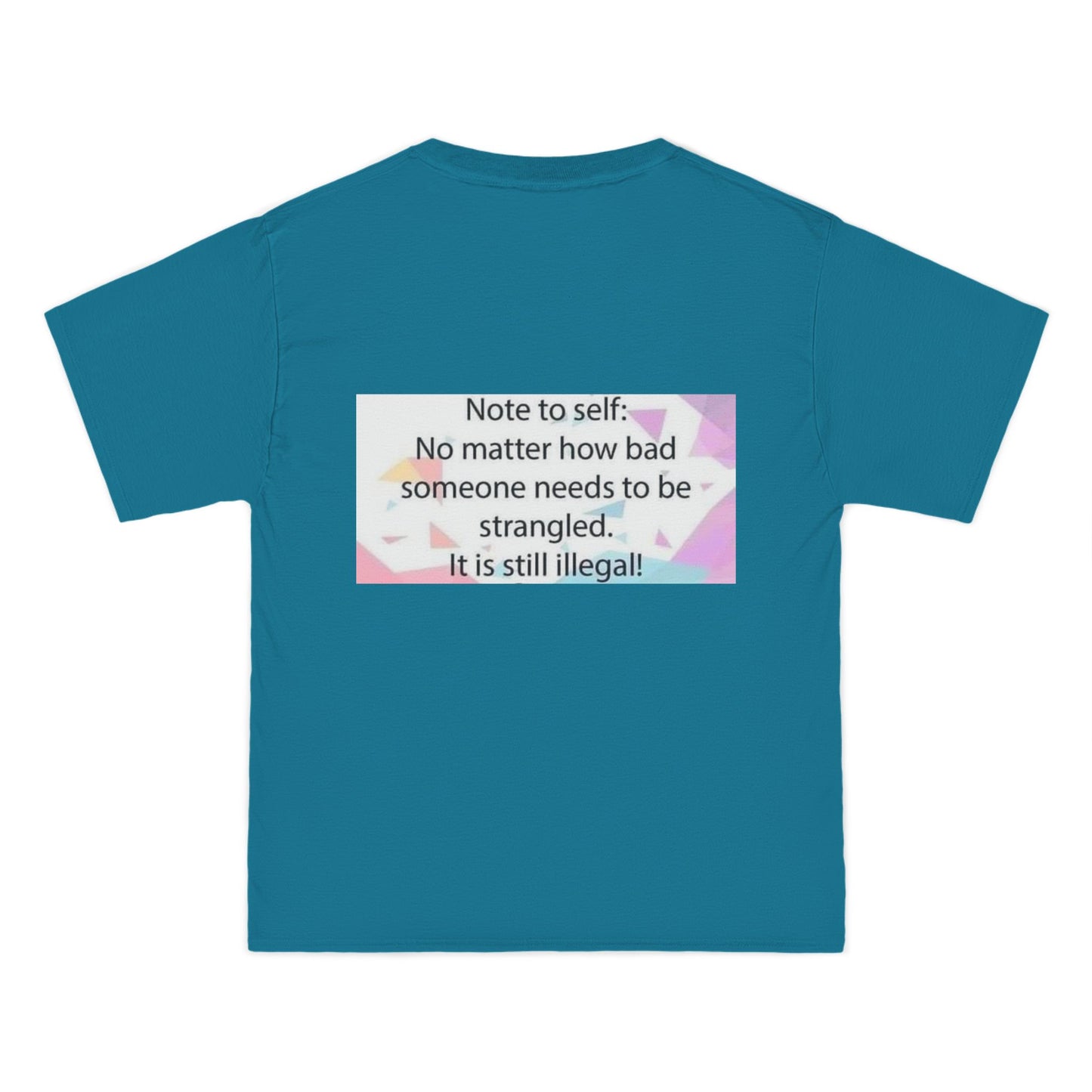 Note To Self Men's Short-Sleeve Crewneck Tee