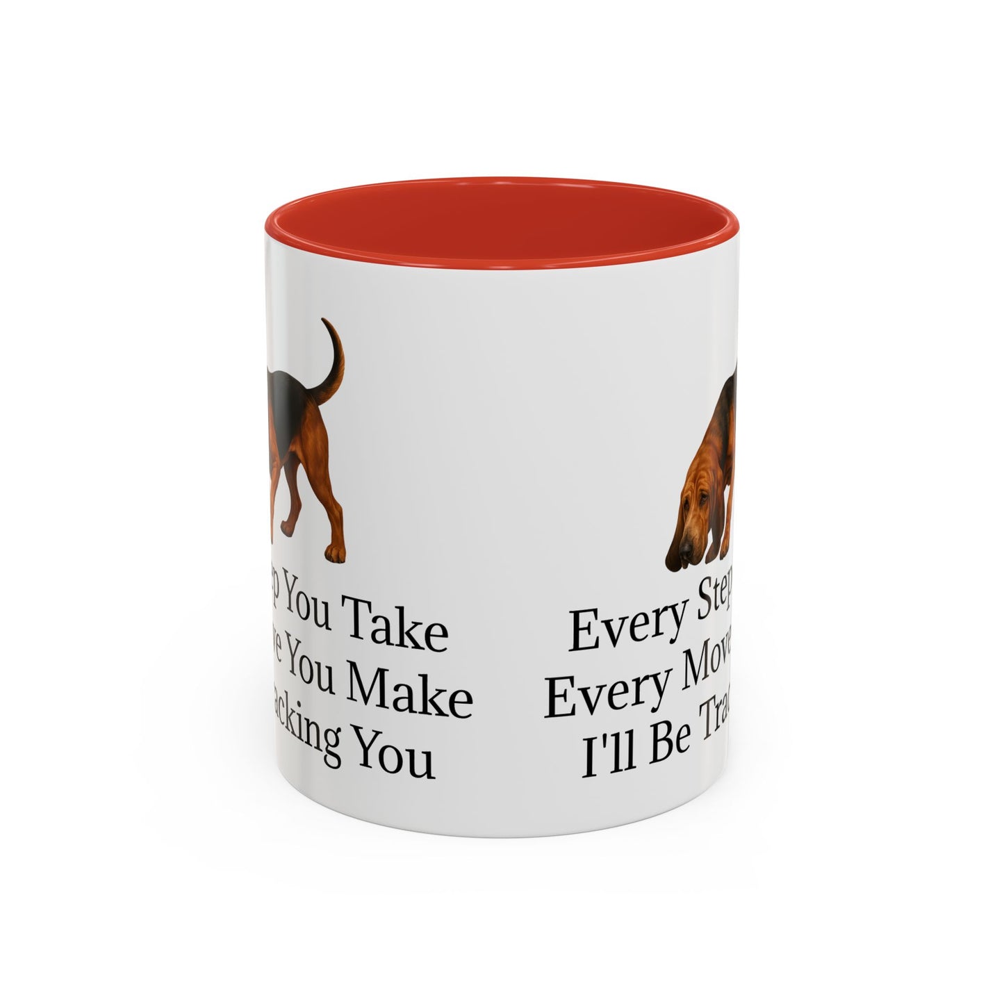 Tracking You 2-Tone Coffee Mug