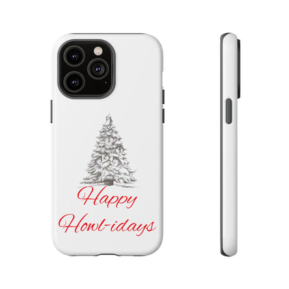 Happy Howl-idays iPhone Case