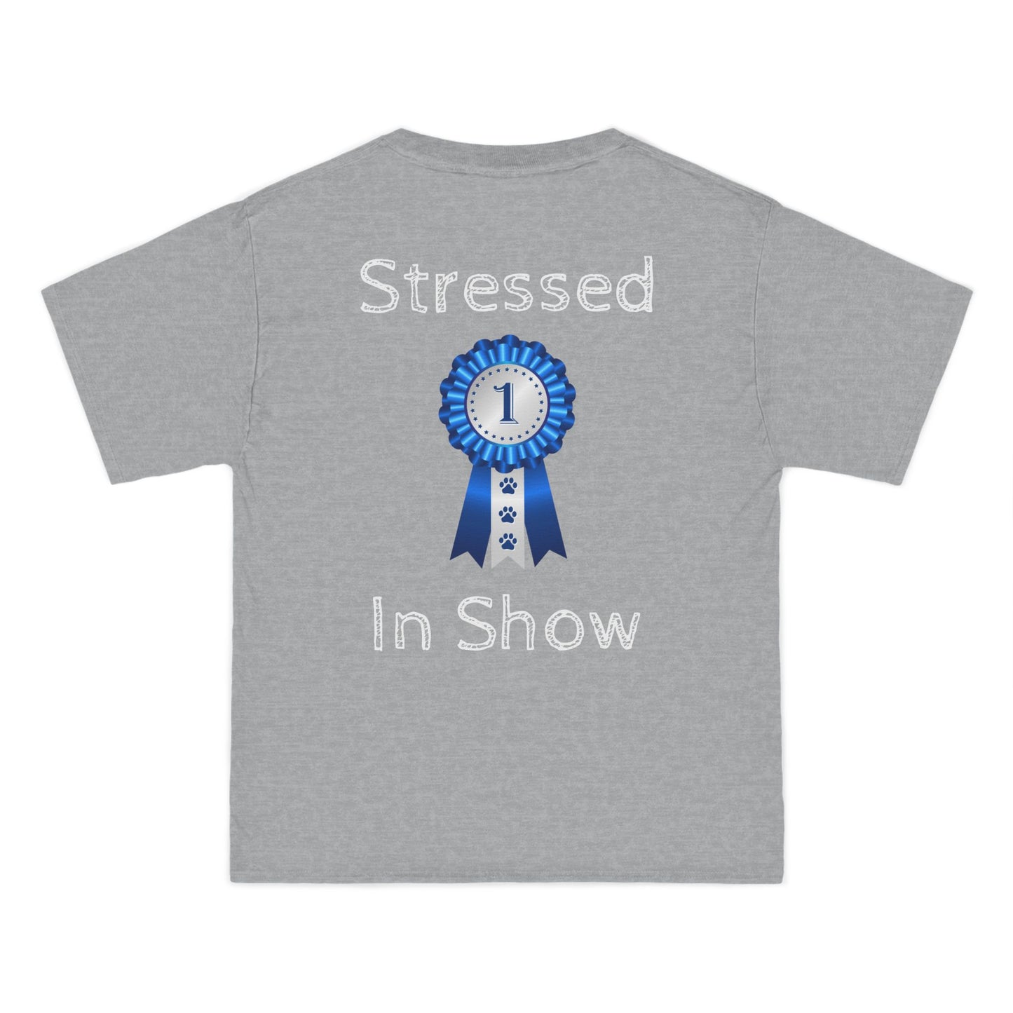 Stressed In Show Men's Short-Sleeve Crewneck Tee