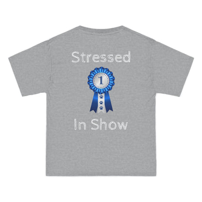 Stressed In Show Men's Short-Sleeve Crewneck Tee