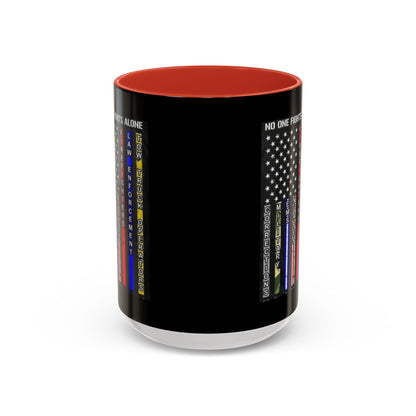 No One Fights Alone 2-Tone Coffee Mug