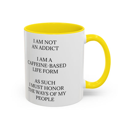 Not An Addict 2-Tone Coffee Mug