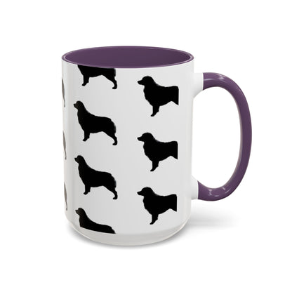 Aussie Silhouette 2-Tone Coffee Mug