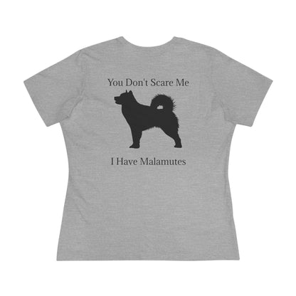 You Don't Scare Me Women's Short Sleeve Crewneck Tee