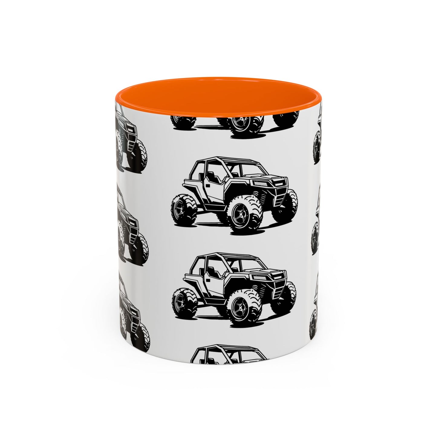 Off The Beaten Path Side By Side 2-Tone Coffee Mug
