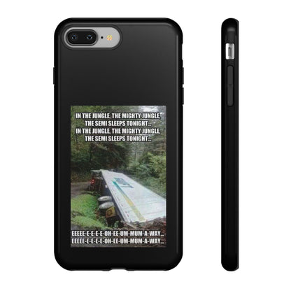 Semi Sleeps iPhone Case