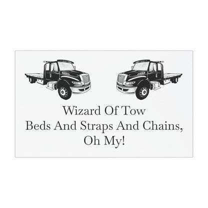 Wizard Of Tow Indoor/Outdoor Magnet