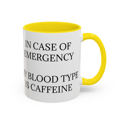 Blood Type 2-Tone Coffee Mug