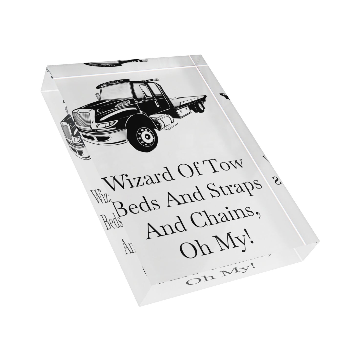 Wizard Of Tow Acrylic Photo Block