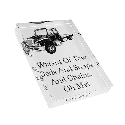 Wizard Of Tow Acrylic Photo Block