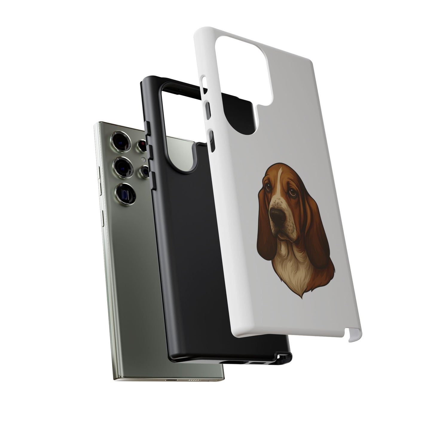 Basset Hound Head Samsung Case