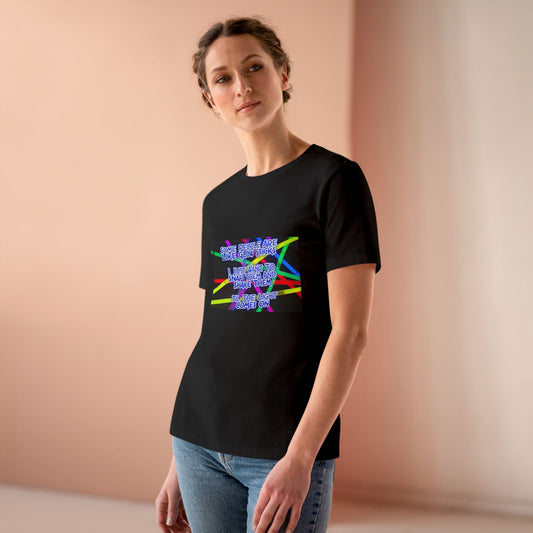 Glow Sticks Women's Short Sleeve Crewneck Tee