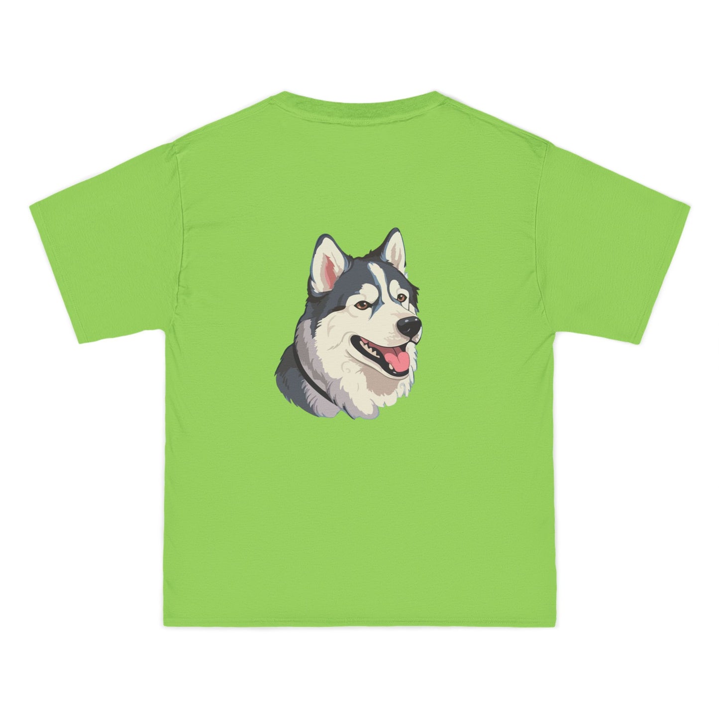 Malamute Head Men's Short-Sleeve Crewneck Tee