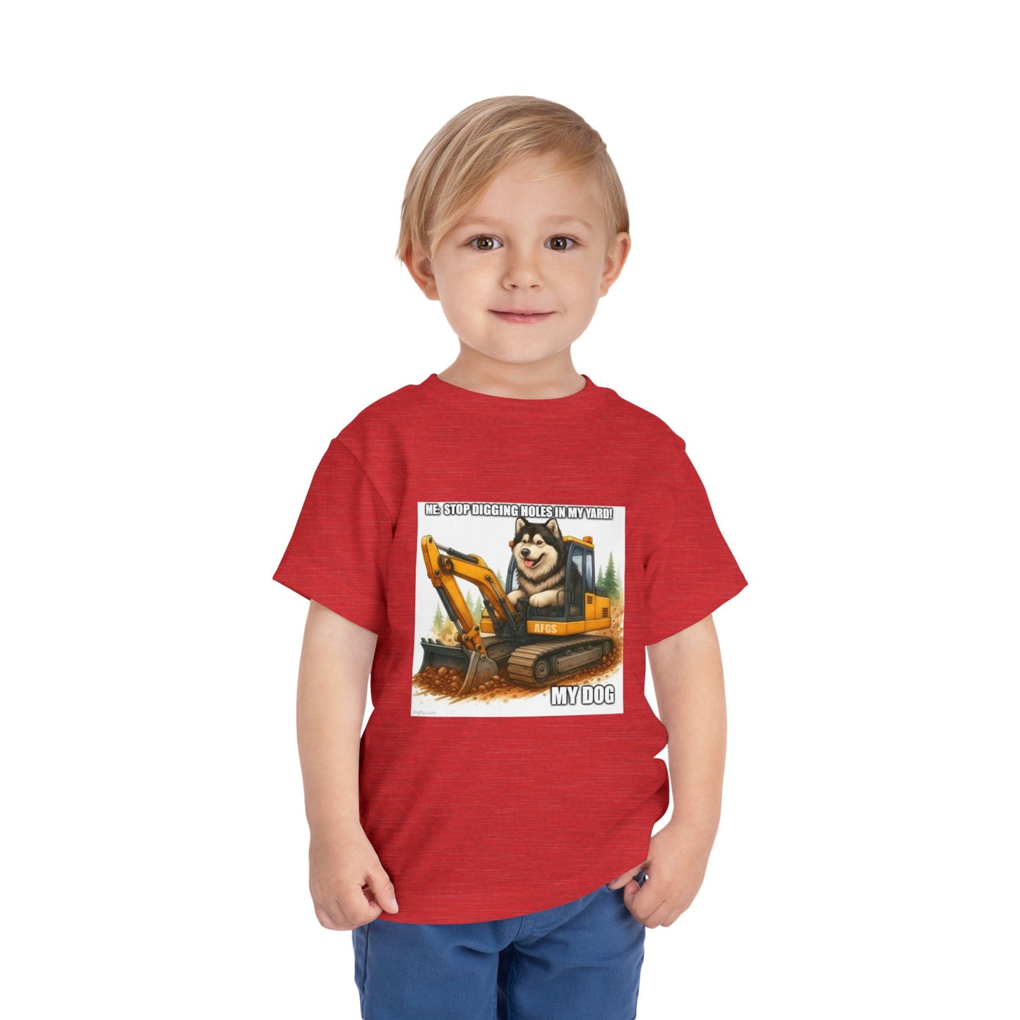 Digmaster Toddler Unisex Short Sleeve Crewneck Tee