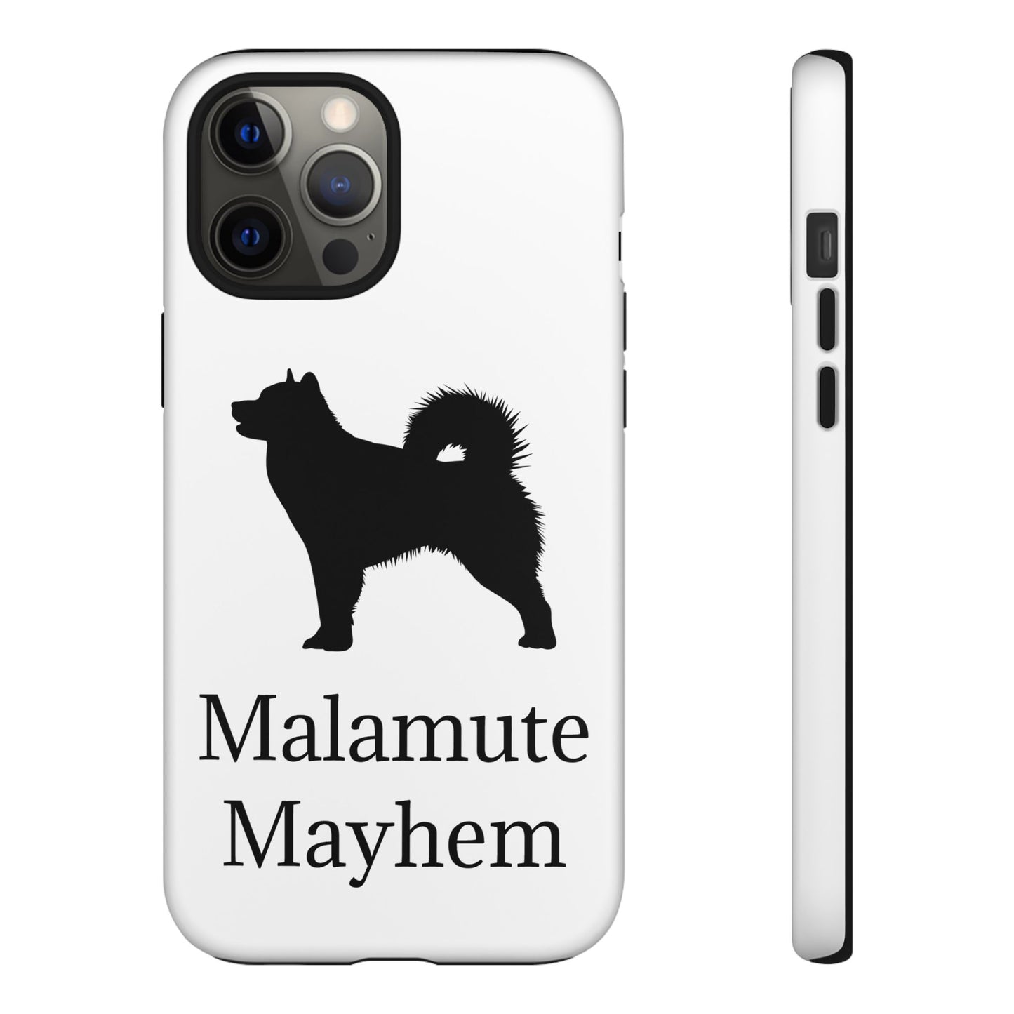 Malamute Mayhem iPhone Case