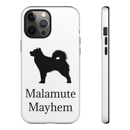 Malamute Mayhem iPhone Case