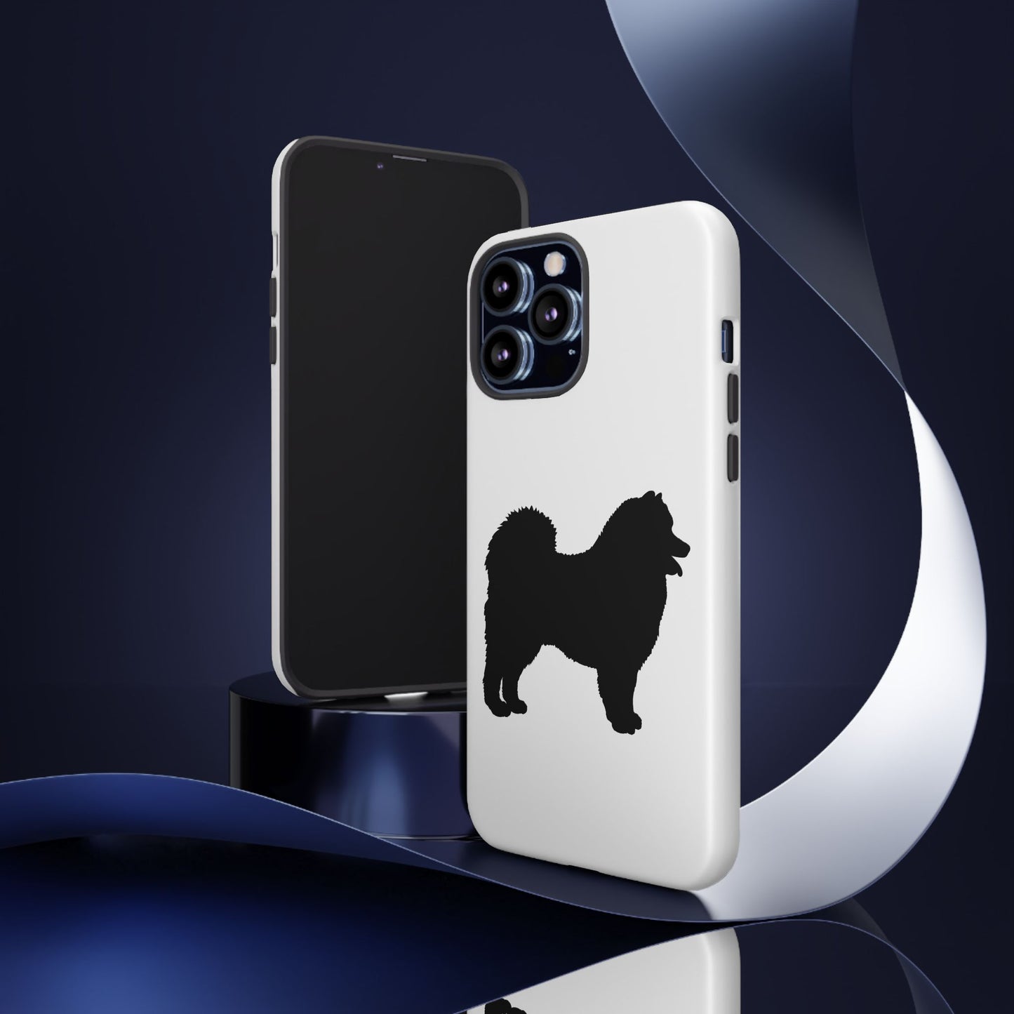Samoyed Silhouette iPhone Case